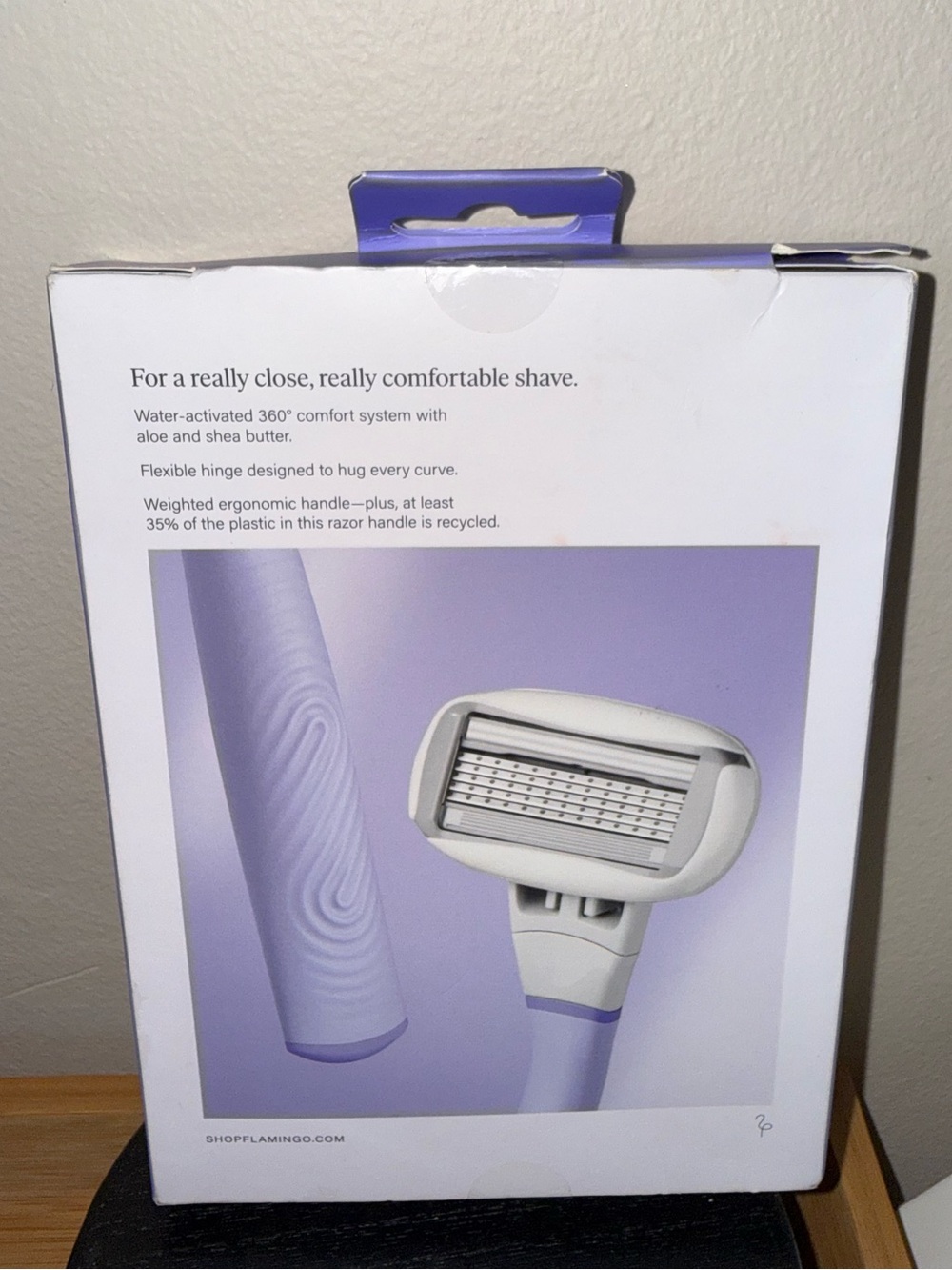 Flamingo Lilac Razor Multipack - Picture 2 of 13